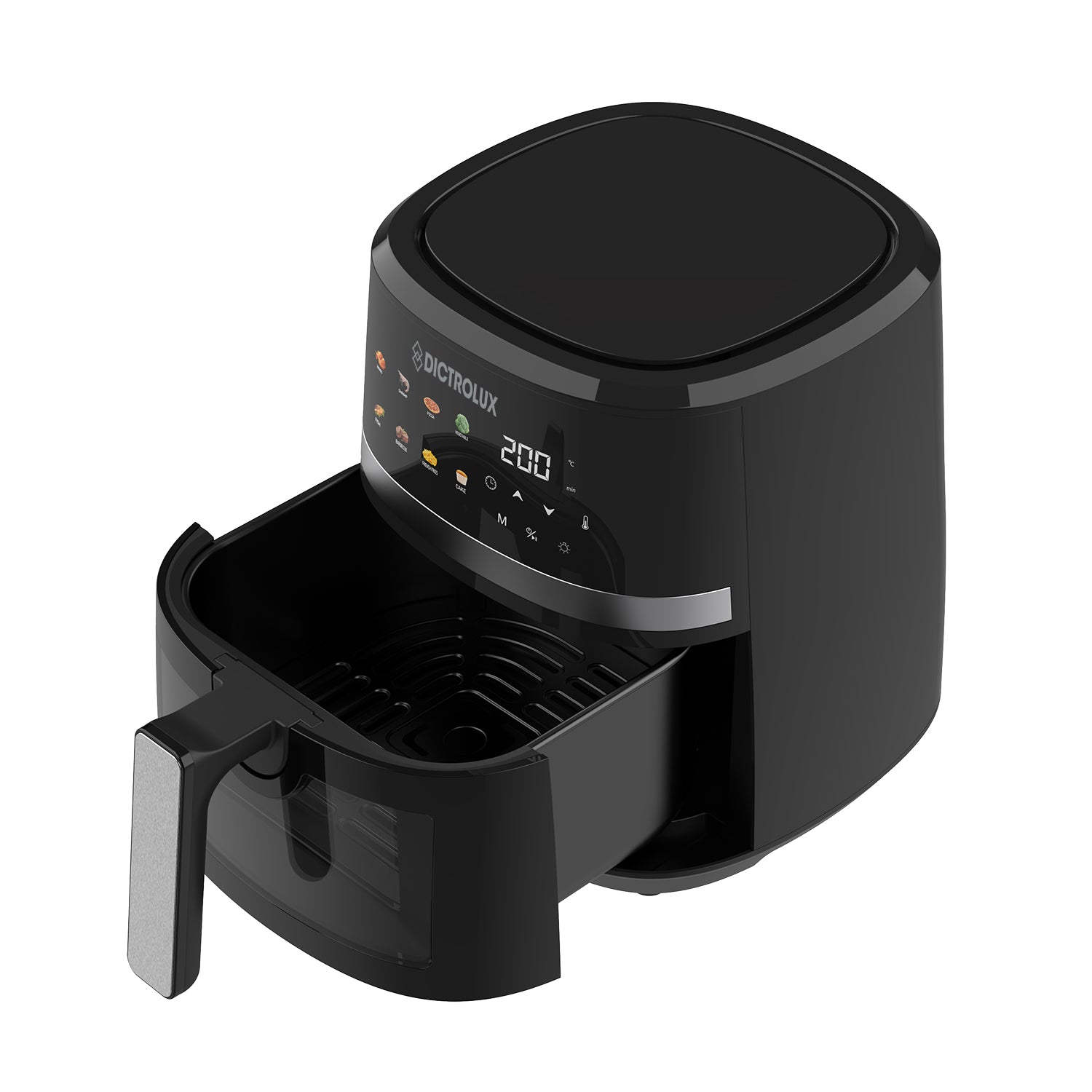 DICTROLUX - Friggitrice ad aria Quick Fryer One 3,8 litri 1450 Watt